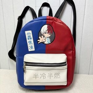 Bioworld My Hero Academia Shoto Todoroki Fire & Ice Mini‎ Backpack